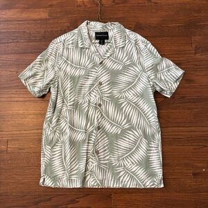 Christian Lacroix Men’s Medium Safari Themed Dress Shirt